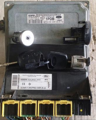 KIT CENTRALINA MOTORE FORD Fiesta 4° Serie s11810