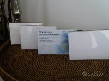 Segnaposto in plexiglass