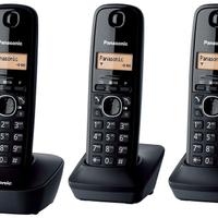 Trio cordless Panasonic casa ufficio ID chiamante