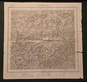 Mappa Pontremoli istituto geografico militare 