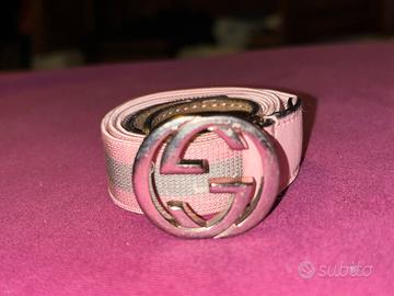 cinto gucci ragazza rosa menta Abbigliamento e Accessori In vendita a Cagliari