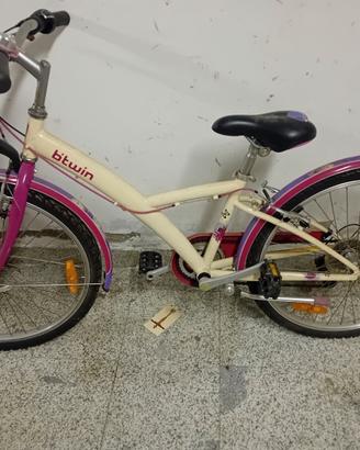 B TWIN Bici  per Bambina 9/12 anni