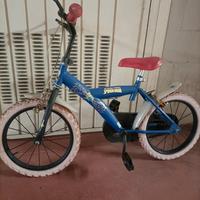 bicicletta spiderman 