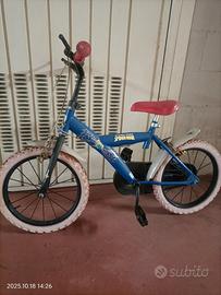 bicicletta spiderman 