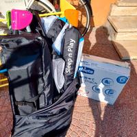 fasciatoio e lettino campeggio