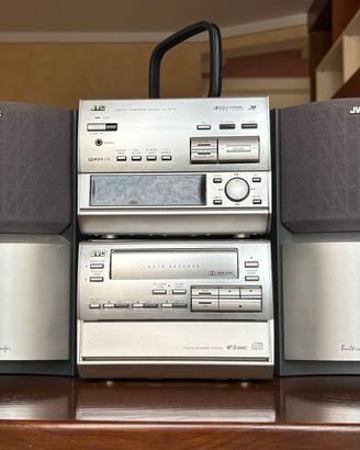 Stereo Hi-Fi JVC EX-TD7 + casse e telecomando