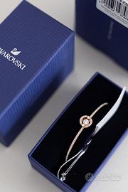 Bracciale Swarovski Sparkling Dance Oro Rosa