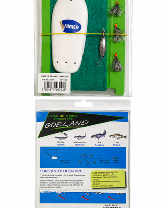 Lenza da traina completa Flashmer Goeland