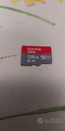 SD CARD Sandisk ULTRA 128GB Classe 10 micro Sd
