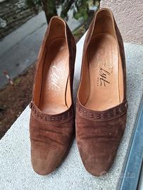scarpe in camoscio 