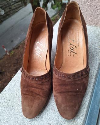 scarpe in camoscio 