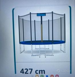 Tappeto elastico  diametro 4 m