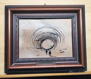 Quadro Antonio Bertè (Napoli, (1936 - 2009)