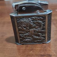 antico accendino gigante da tavolo vintage 