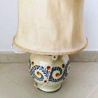 Lampada da Comò in Ceramica di Grottaglie