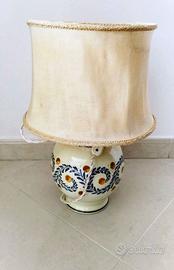 Lampada da Comò in Ceramica di Grottaglie