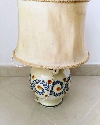 Lampada da Comò in Ceramica di Grottaglie