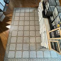 MOSAICO TAPPETO ORNAMENTALE IN MARMO NATURALE