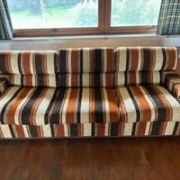 Divano artigianale stile anni 70