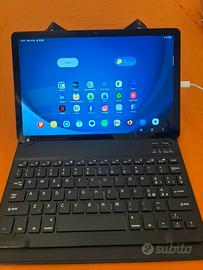 Samsu. tab A9 plus 128 gb, custodia e tastierino
