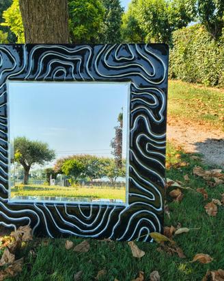 Specchio di design, pezzo unico