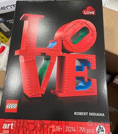lego 31214 scritta love nuovo 