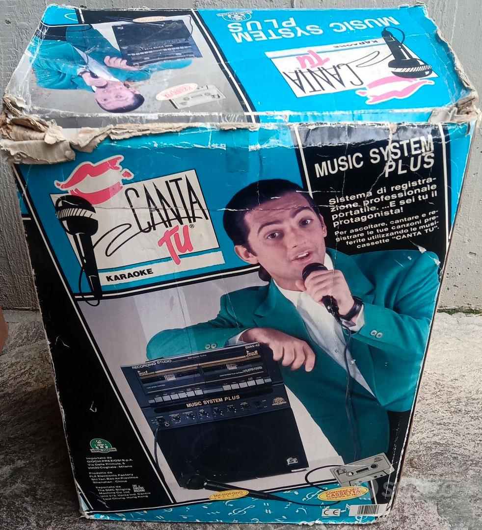 Karaoke Canta Tu Fiorello Vintage anni '90 - Audio/Video In vendita a Firenze