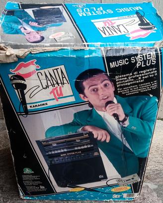 Karaoke Canta Tu Fiorello Vintage anni '90