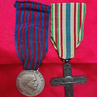 Coppia medaglie commemorative