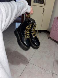 Dr.Martens Platform Jadon Max in pelle