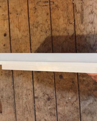 Plafoniera LED quadrata bianca da soffitto