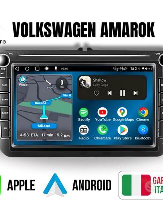 Volkswagen Amarok 8 pollici Autoradio android