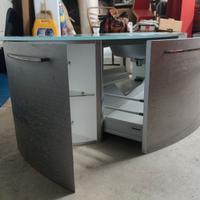 Mobile bagno a mezzaluna