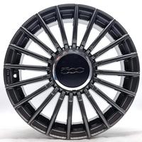 4 cerchi lega nuovi fiat 500 r16 lt3886