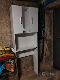 Armadietto sopra lavatrice