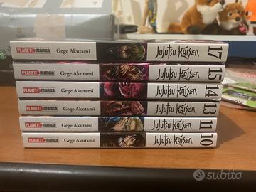 Jujutsu Kaisen 10, 11, 13-15, 17