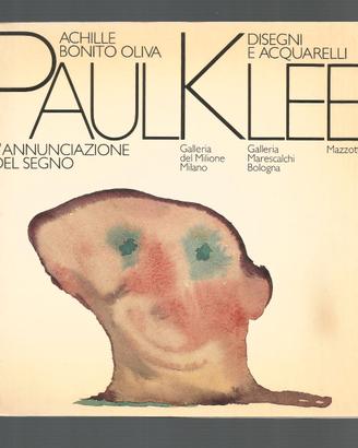 Catalogo mostra PAUL KLEE - Disegni e acquarelli