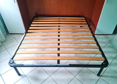 DISP. CONSEGNA 🛏️ Rete matrimoniale con doghe