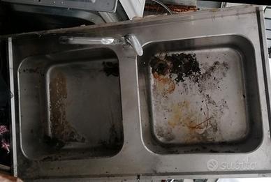 lavandino acciaio inox