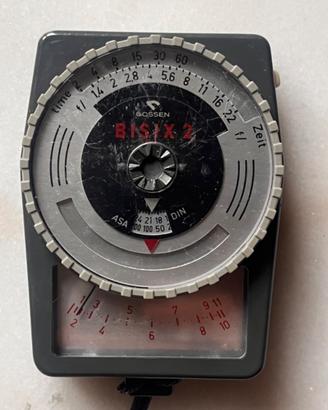 Gossen Bisix 2 Esposimetro analogico vintage