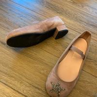 Ballerine num 33 camoscio
