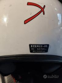 casco moto bambino/a