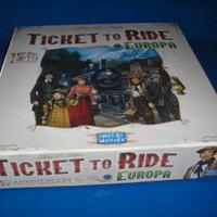 TICKET TO RIDE EUROPA 15° ANNIVERSARIO Ed. Deluxe