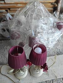 lampadario con i lumi 