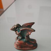 Statuetta drago con ali