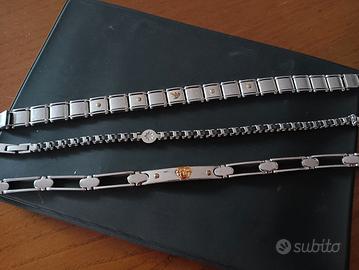 bracciali uomo acciaio 