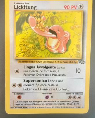 Lickitung mazzo Jungle
