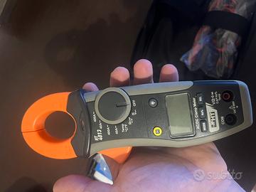 Pinza amperometrica + kit verifica inter.