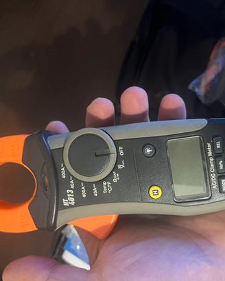 Pinza amperometrica + kit verifica inter.