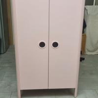 Armadio IKEA BUSUNGE Mobiletto Rosa per Cameretta